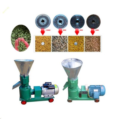 Small Footprint Coffee Husks Pelleting Mill Wood Sawdust Pelletizer